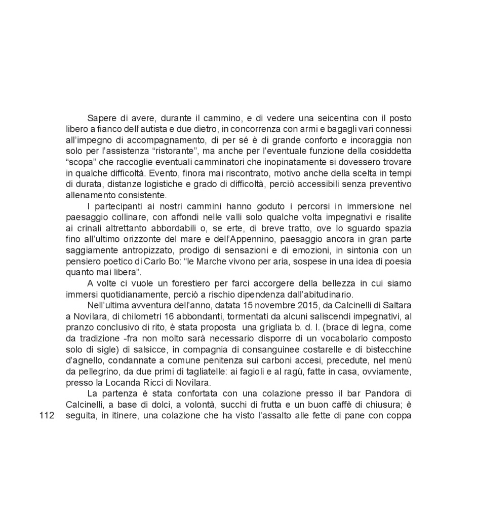 Intorno all'arola VIII p.112