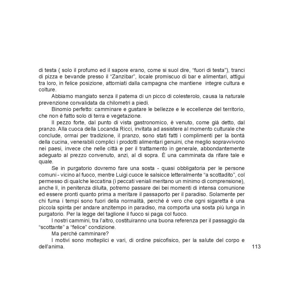 Intorno all'arola VIII p.113