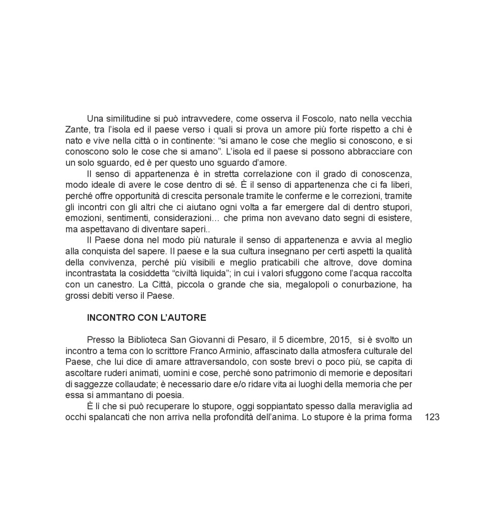 Intorno all'arola VIII p.123