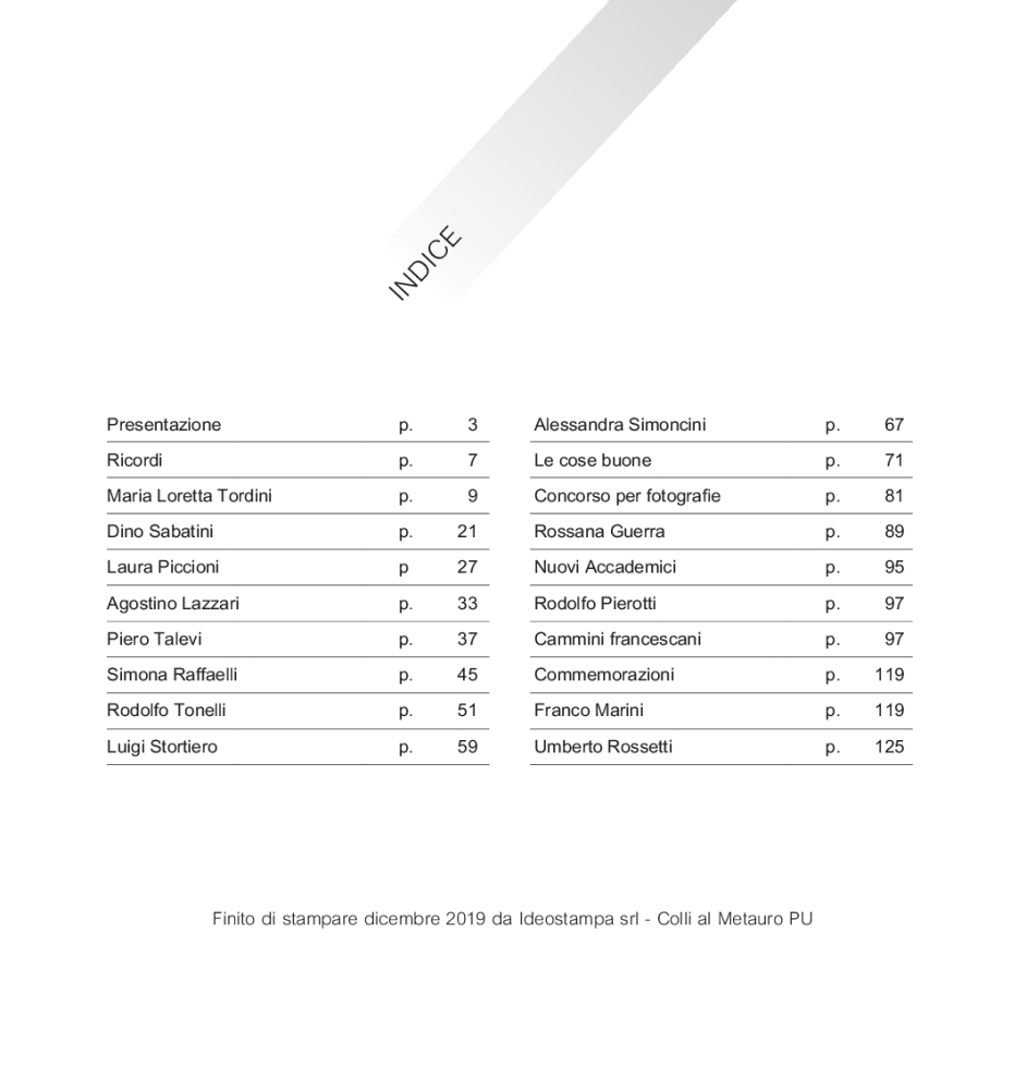 Intorno all'arola X p.128