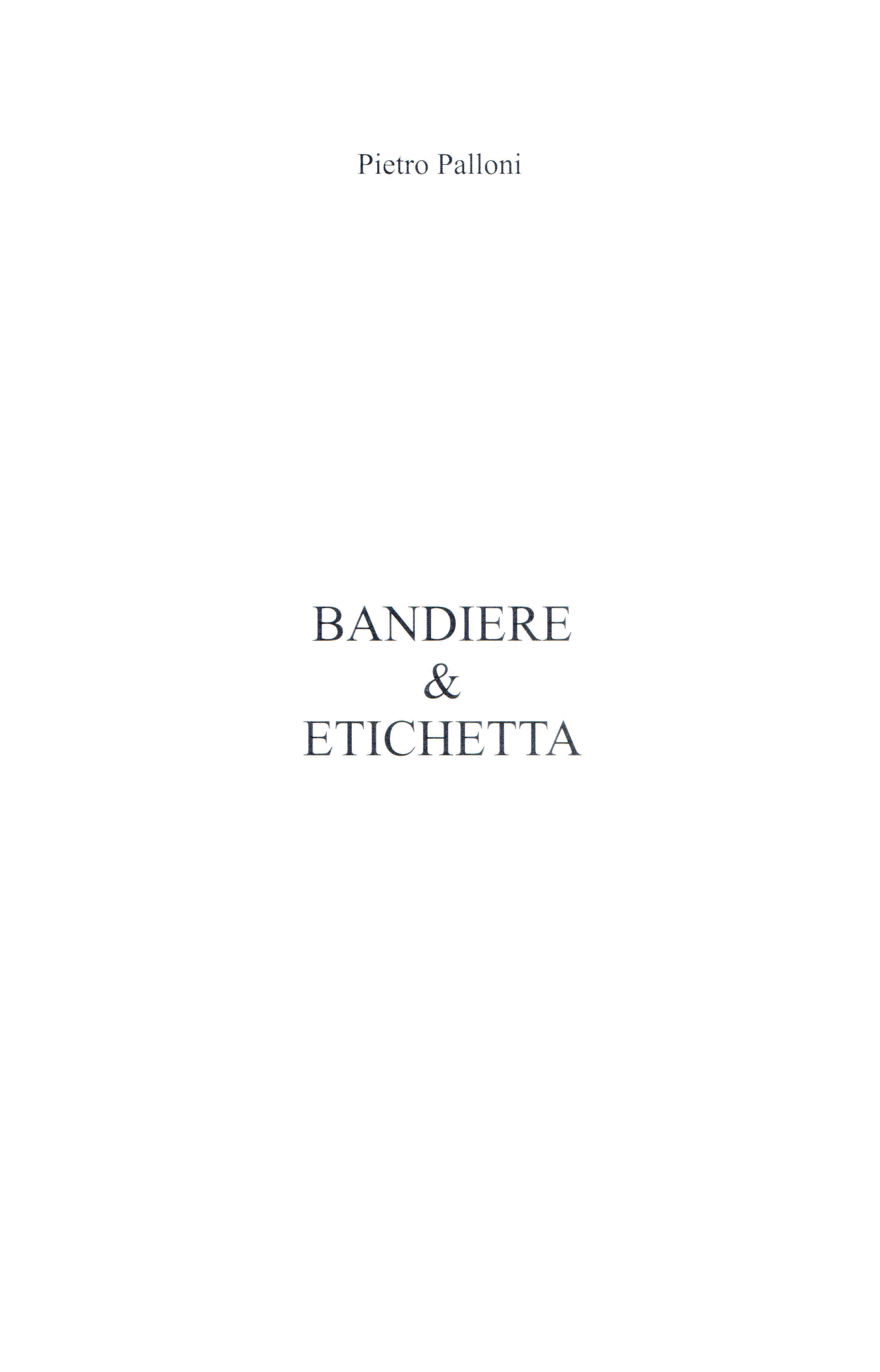 Bandiere & Etichetta 1