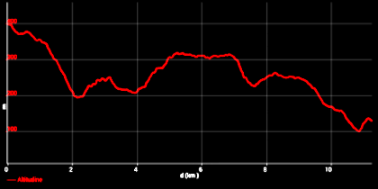 CF 3a Edizione 1a Tappa - Grafico