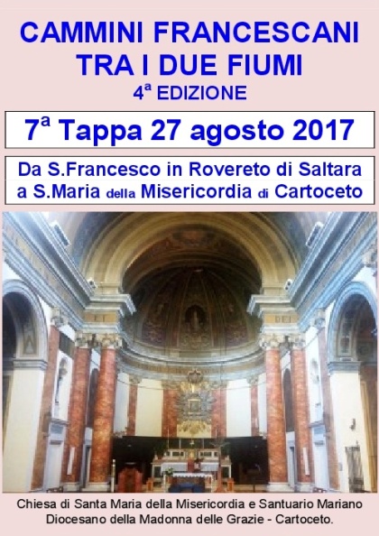 7a Tappa domenica 27 agosto 2017