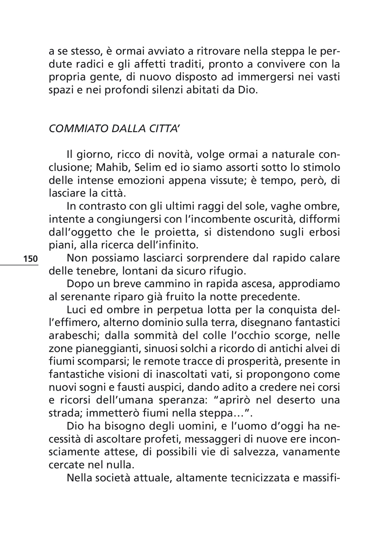 Il viaggio... metafora della vita p.150