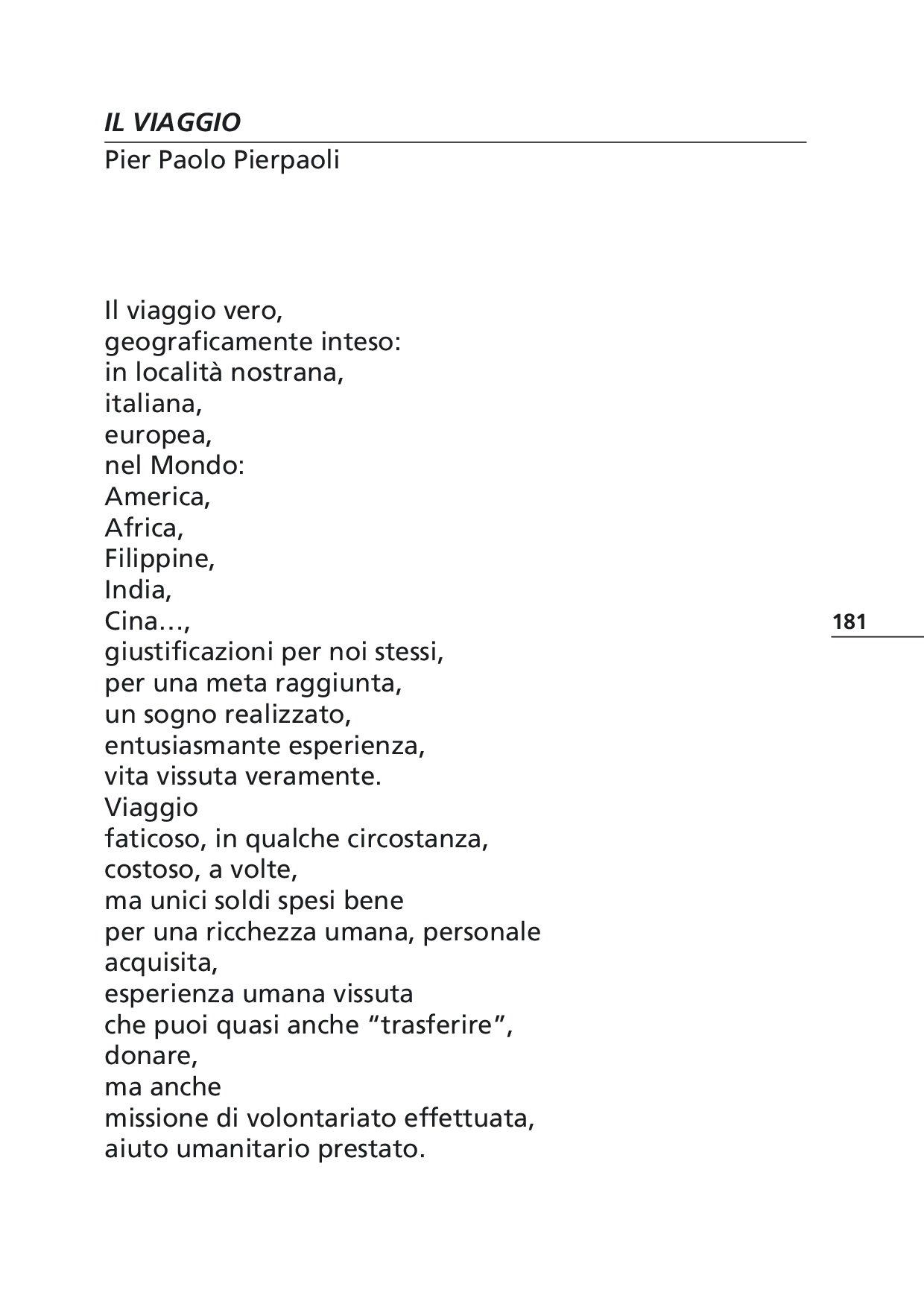 Il viaggio... metafora della vita p.181