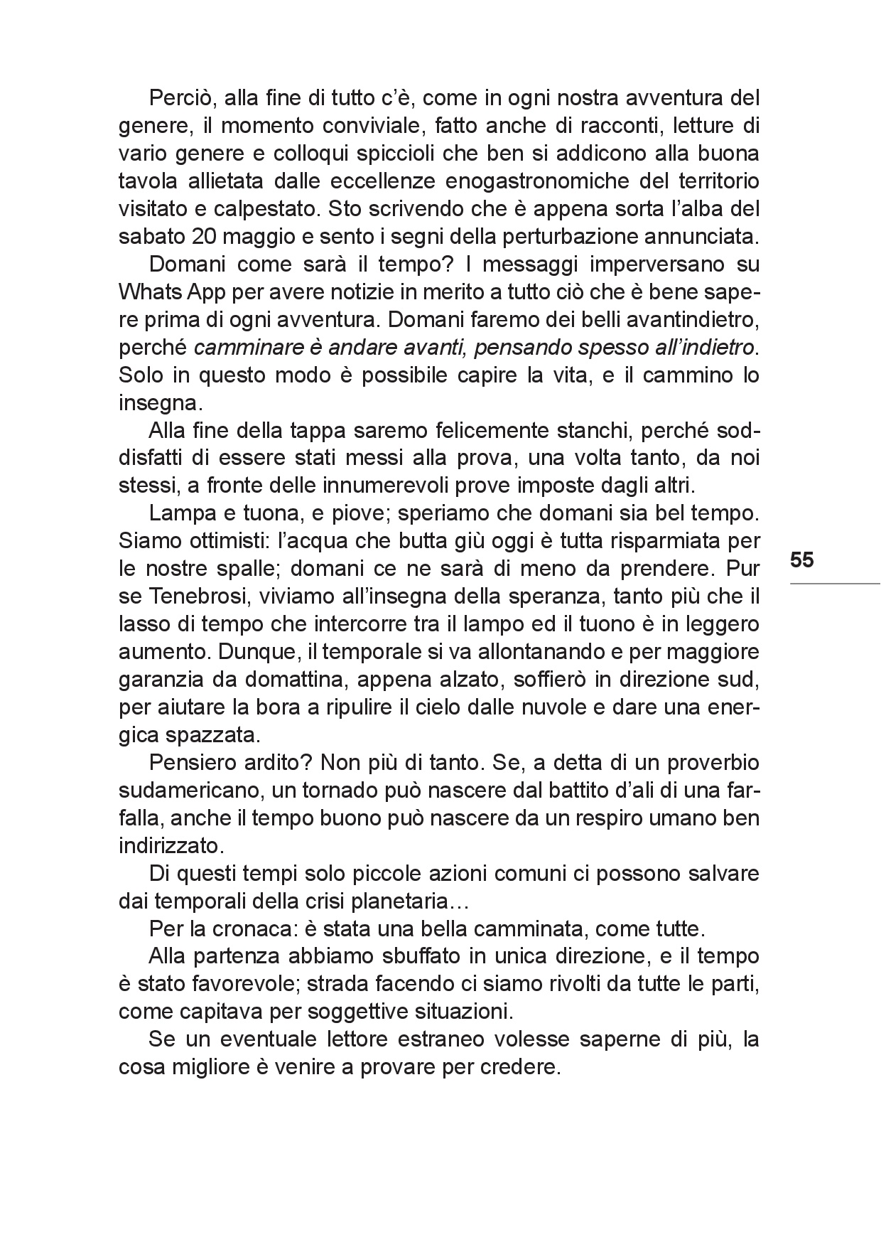 Il viaggio... Sulle tracce del futuro tra Colline e Paesi p.055