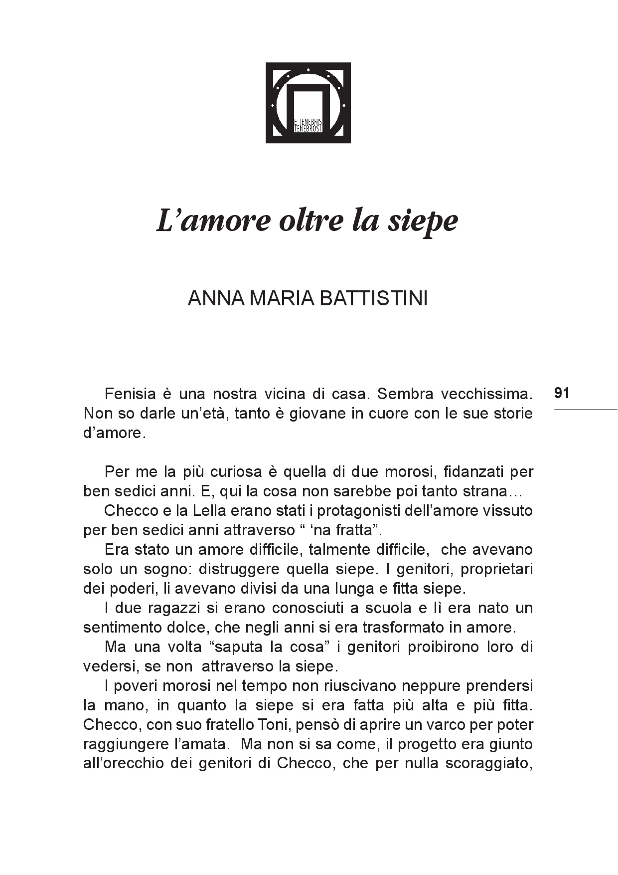 Il viaggio... Sulle tracce del futuro tra Colline e Paesi p.091