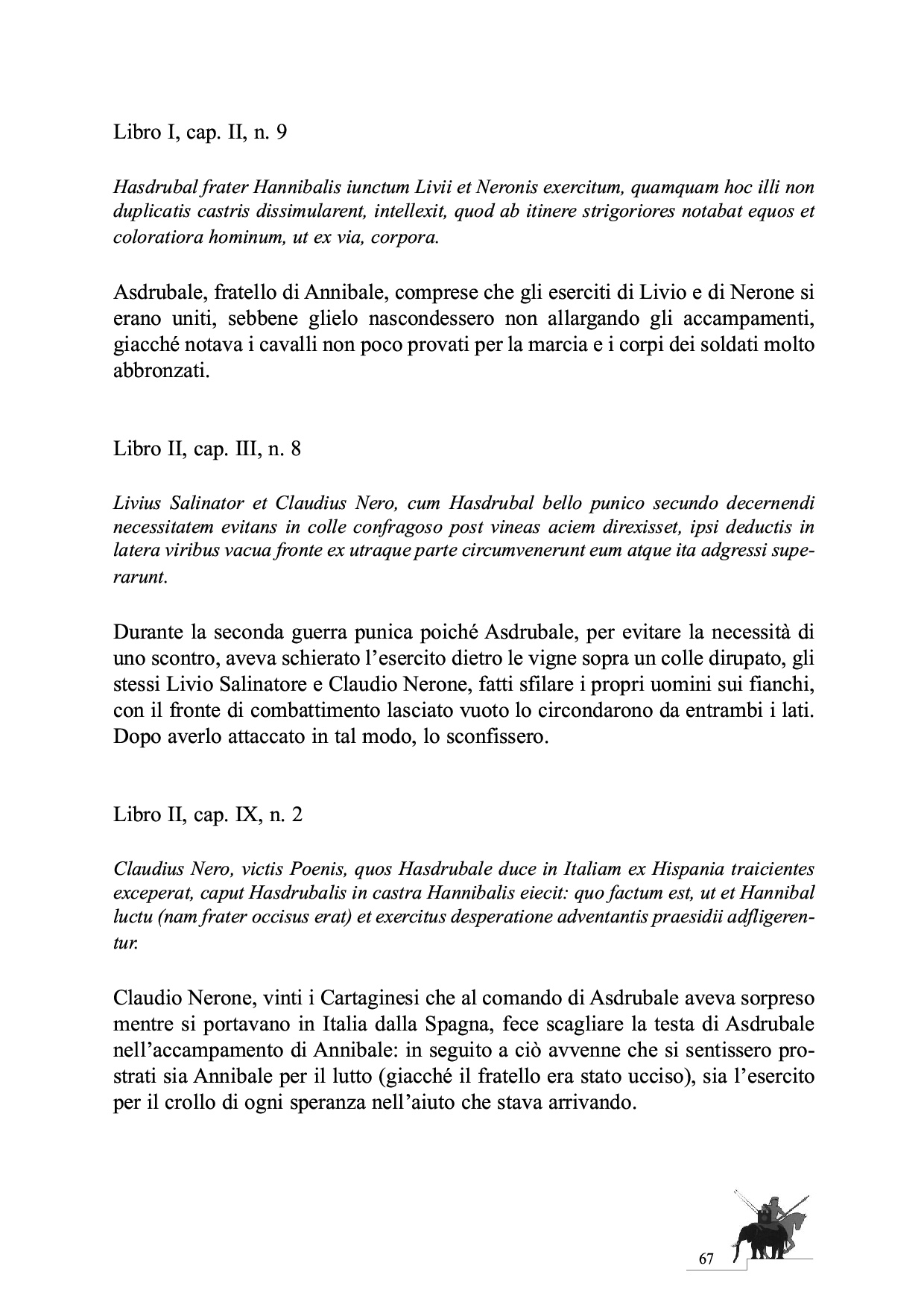 La Battaglia del Metauro p.67