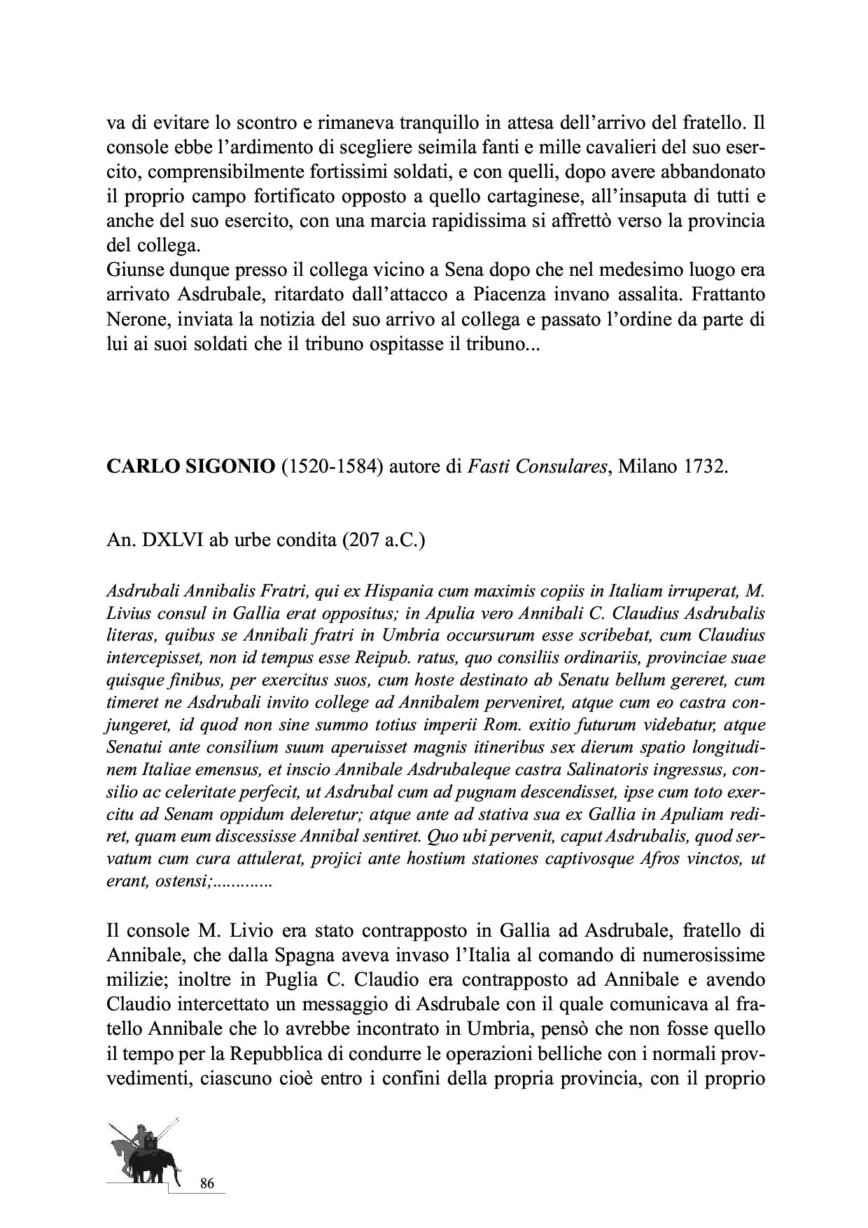 La Battaglia del Metauro p.86