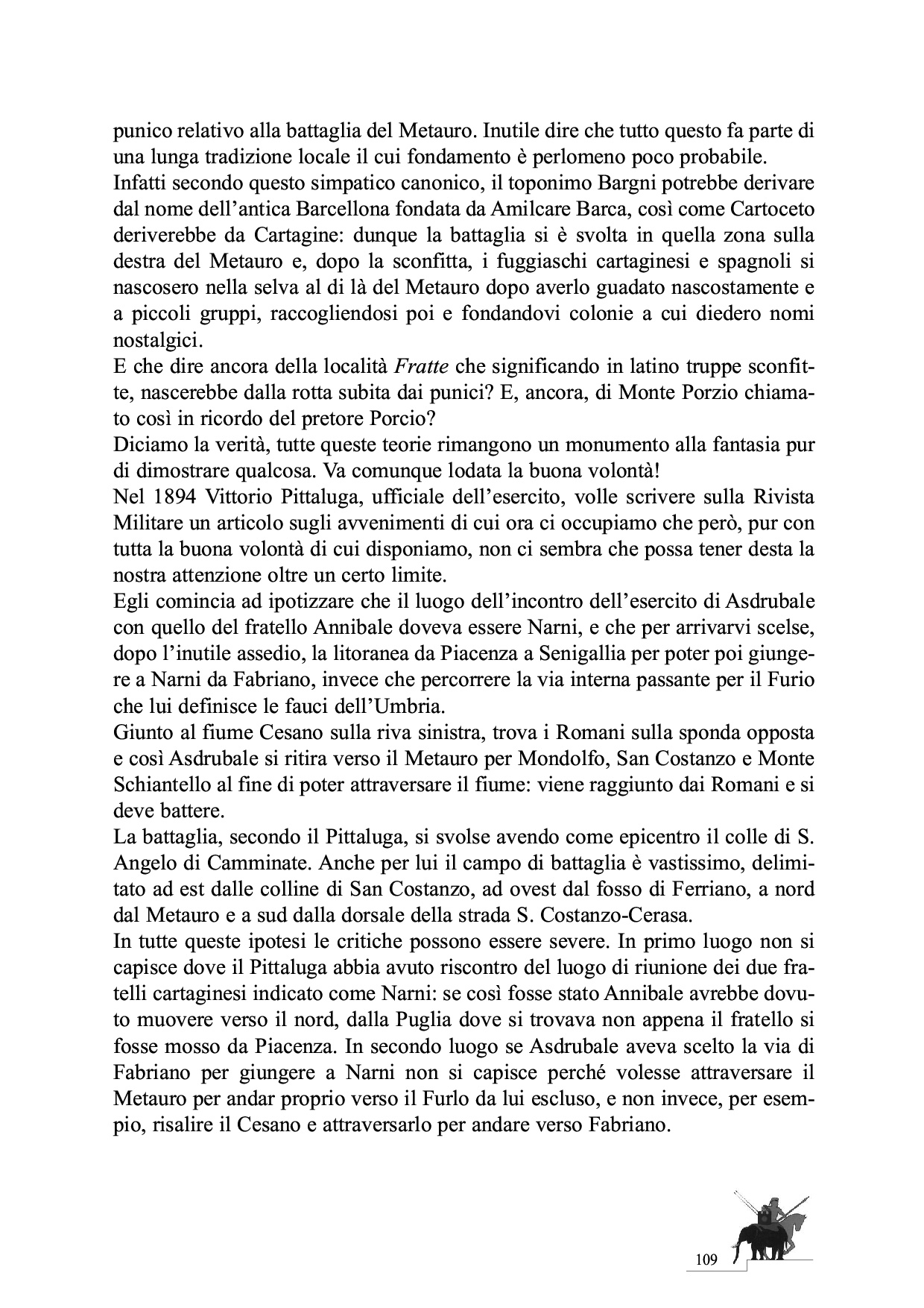 La Battaglia del Metauro p.109