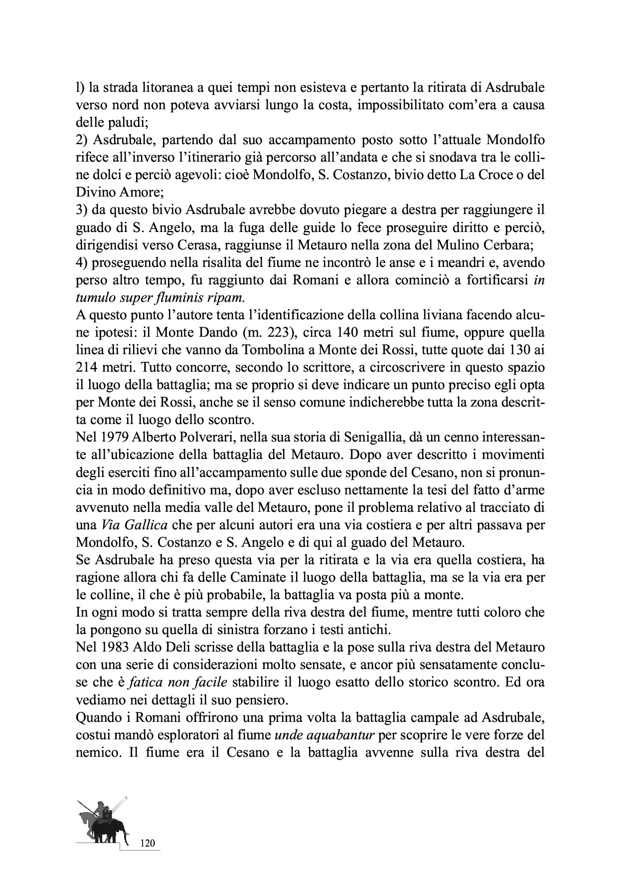 La Battaglia del Metauro p.120
