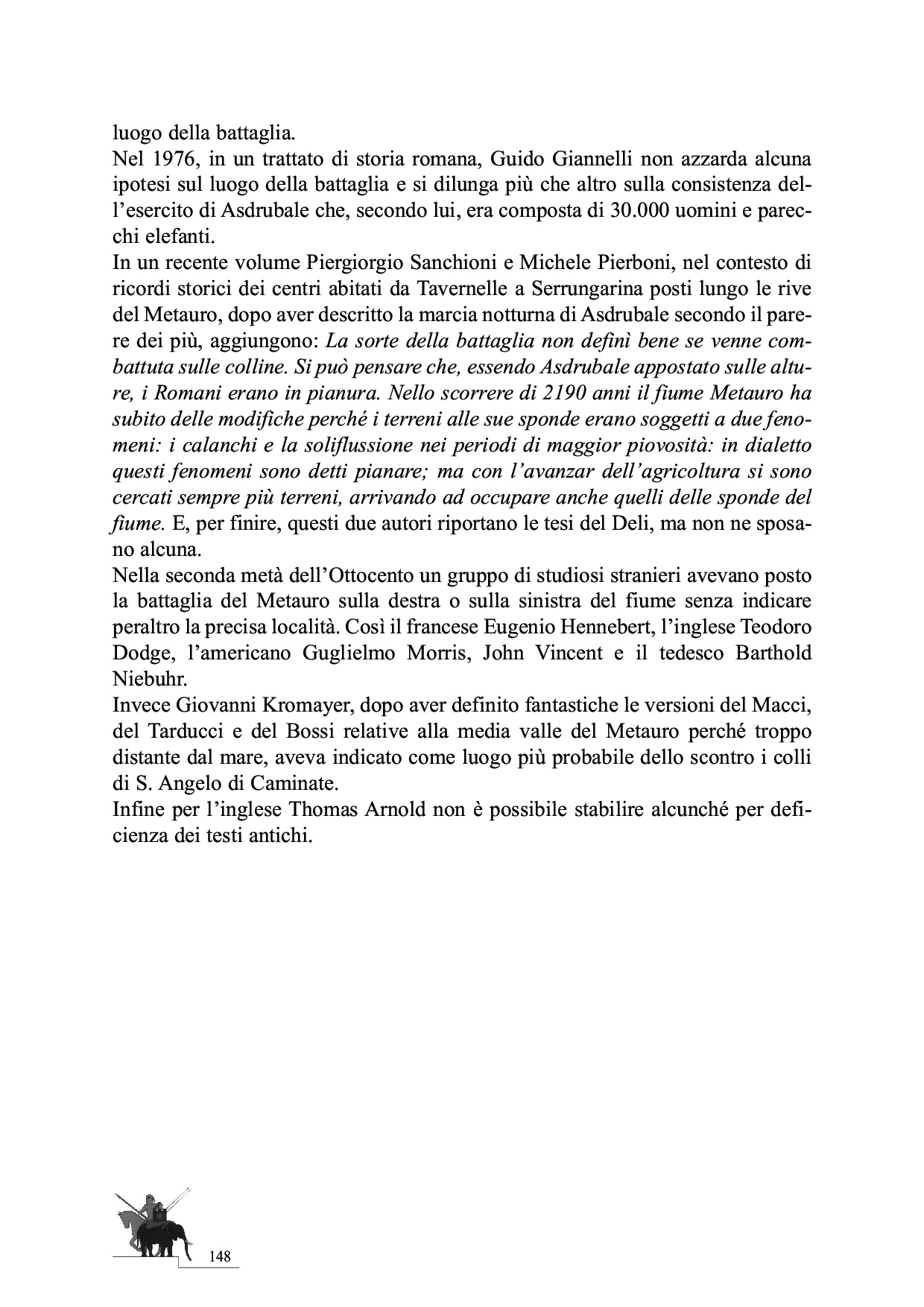 La Battaglia del Metauro p.148