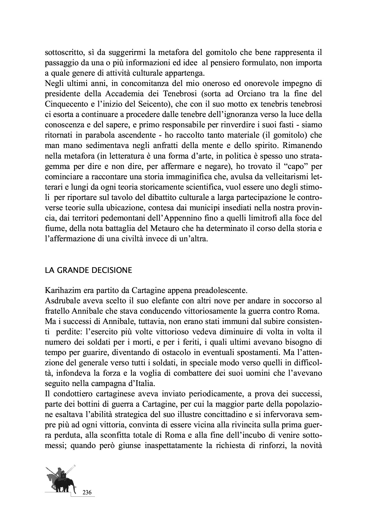 La Battaglia del Metauro p.236