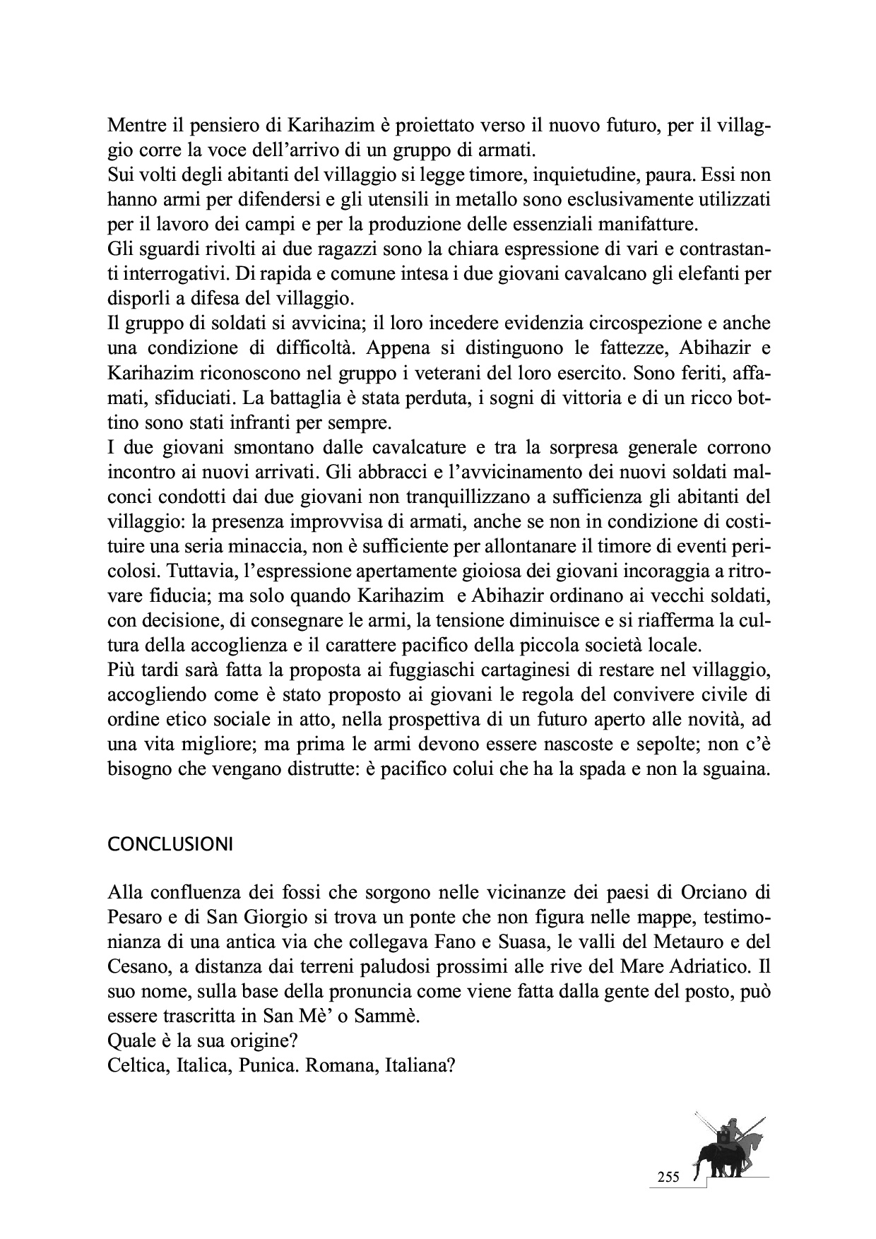 La Battaglia del Metauro p.255